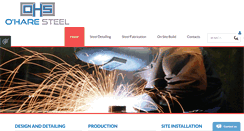 Desktop Screenshot of oharesteel.com